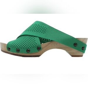 Jax & Bard Libby Hill Kelly Green Sandals